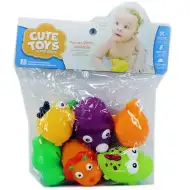 Animale safari jucărie pentru baie 6 bucăți set