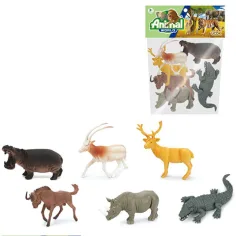 Animalele lumii set de figurine 6buc 12cm