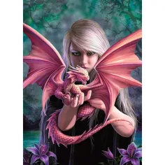 Anne Stokes: Dragonkin 1000 bucăți puzzle - Clementoni imaginea 2