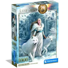 Anne Stokes – Paza iernii puzzle de 1000 de piese - Clementoni