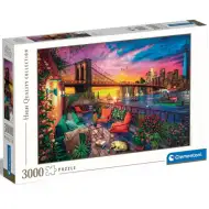 Apus de soare în Manhattan HQC puzzle 3000 bucăți - Clementoni