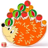 Arici jucărie educativă lemn