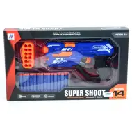 Armă cu gloanțe de burete Super Shoot și suport