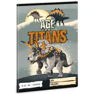 Ars Una: Age of the Titans caiet cu linii pentru clasa I-a A5 14-32