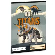 Ars Una: Age of the Titans dinozaur caiet simplu A5 20-32