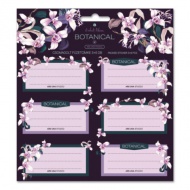 Ars Una: Botanic Orchid etichete caiet pachet 3x6bc
