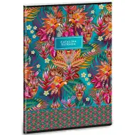 Ars Una: Catalina Estrada Guaviare-Blue extra capsat caiet cu pătrățele 40 file A4