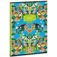 Ars Una: Catalina Estrada Iguana Jungle extra capsat caiet cu pătrățele A4 40 file