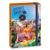Ars Una: Cities of the World Barcelona peisaj urban mapă pentru caiete A4