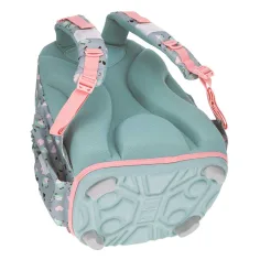 Ars Una: Cute Animals Tea Party, ghiozdan anatomic cu pisici, rucsac 33×43×22 cm imaginea 4