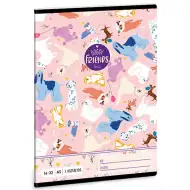 Ars Una: Doggy Friends caiet cu linii pentru clasa 1-a A5 14-32