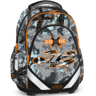 Ars Una: Drone X ghiozdan școlar anatomic, rucsac 33×42×21 cm