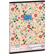 Ars Una: Flower Power model de flori caiet cu linii pentru clasa 2-a 32 file A5