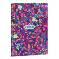 Ars Una: Jungle mapă cu elastic A4