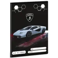 Ars Una: Lamborghini gri caiet cu linii pentru clasa 2-a A5 16-32