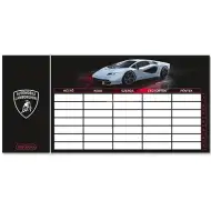 Ars Una: Lamborghini o singură foaie, orar două fețe culoarea neagră (lb.maghiară)