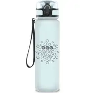 Ars Una: Mată albastru deschis fără BPA sticlă 600ml