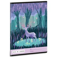 Ars Una: Midnight Wish caiet cu linii pentru clasa a 2-a A/5 16-32