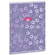 Ars Una: Model floral Fan A4 extra capse caiet cu puncte