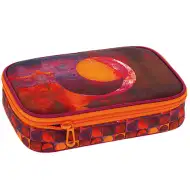 Ars Una: Orange Moon mai multe nivele penar pliabil 22,5x15,5x4,5cm