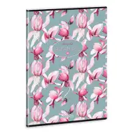 Ars Una: Rosy Magnolia A4 extra capsat caiet simplu