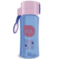 Ars Una: Roz și albastru fără BPA sticlă pentru apă 450ml