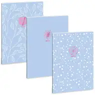 Ars Una: Soft Touch Skyblue Spring extra capse caiet cu puncte A4