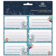 Ars Una: Stardust unicorn model etichete caiete 3x6 bucăți