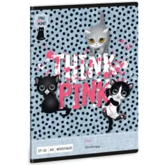 Ars Una: Think Pink caiet cu carouri A/5 27-32