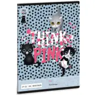 Ars Una: Think Pink caiet cu pătrățele A5 27-32