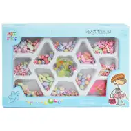Art&amp;Fun: Set de bijuterii cu peste 100+ de mărgele colorate