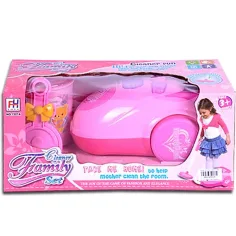 Aspirator electronic roz cu lumină