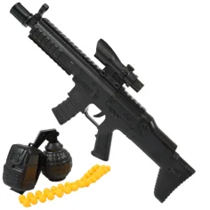 Assaul Game: Set de arme militare cu accesorii și cartușe în mai multe versiuni imaginea 3