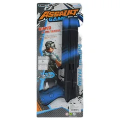 Assault Game: Armă tactică de comando de culoare albastră 30cm imaginea 5