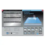 Copertă transparentă cu model, adezivă pentru cărţi 50x31