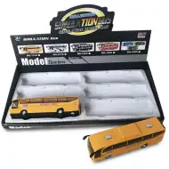 Autobuz de școală culoarea galbenă cu sunete