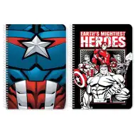 Avengers caiet de notițe cu spirală două variante 17x25cm 60 file