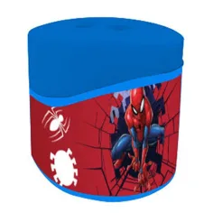 Avengers recipient din plastic ascuțitoare cu 2 găuri cu model Spider-Man imaginea 2