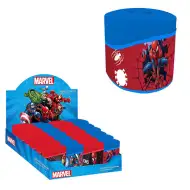 Avengers recipient din plastic ascuțitoare cu 2 găuri cu model Spider-Man