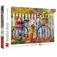 Aventură de câine 500 bucăți puzzle - Trefl