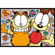 Aventurile lui Garfield puzzle de 4x250buc - Trefl imaginea 3
