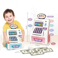 Baby ATM electronic cu sunete și lumini imaginea 2