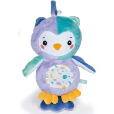 Baby bufniță pluș cu lumini - Clementoni imaginea 2