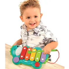 Baby Dinozaur xilofon colorat - Clementoni imaginea 2