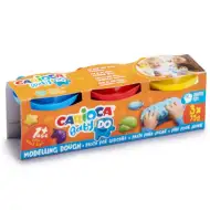 Baby Do 3 bucăți set plastilină colorată - Carioca