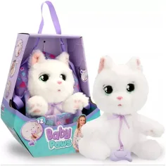 Baby Paws figurina de pluș interactivă – Pisică albă