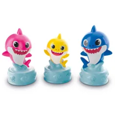 Baby Shark cuburi de construcție cu figurină mai multe variante - Clementoni imaginea 3