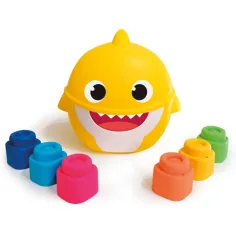 Baby Shark cuburi de construcție în suport - Clementoni imaginea 2