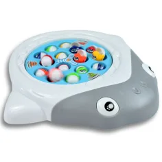 BabyFish: Jucărie electrică de pescuit rotativă Shark cu sunet imaginea 5