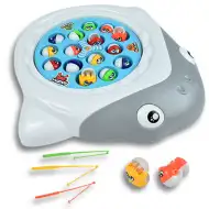 BabyFish: Jucărie electrică de pescuit rotativă Shark cu sunet